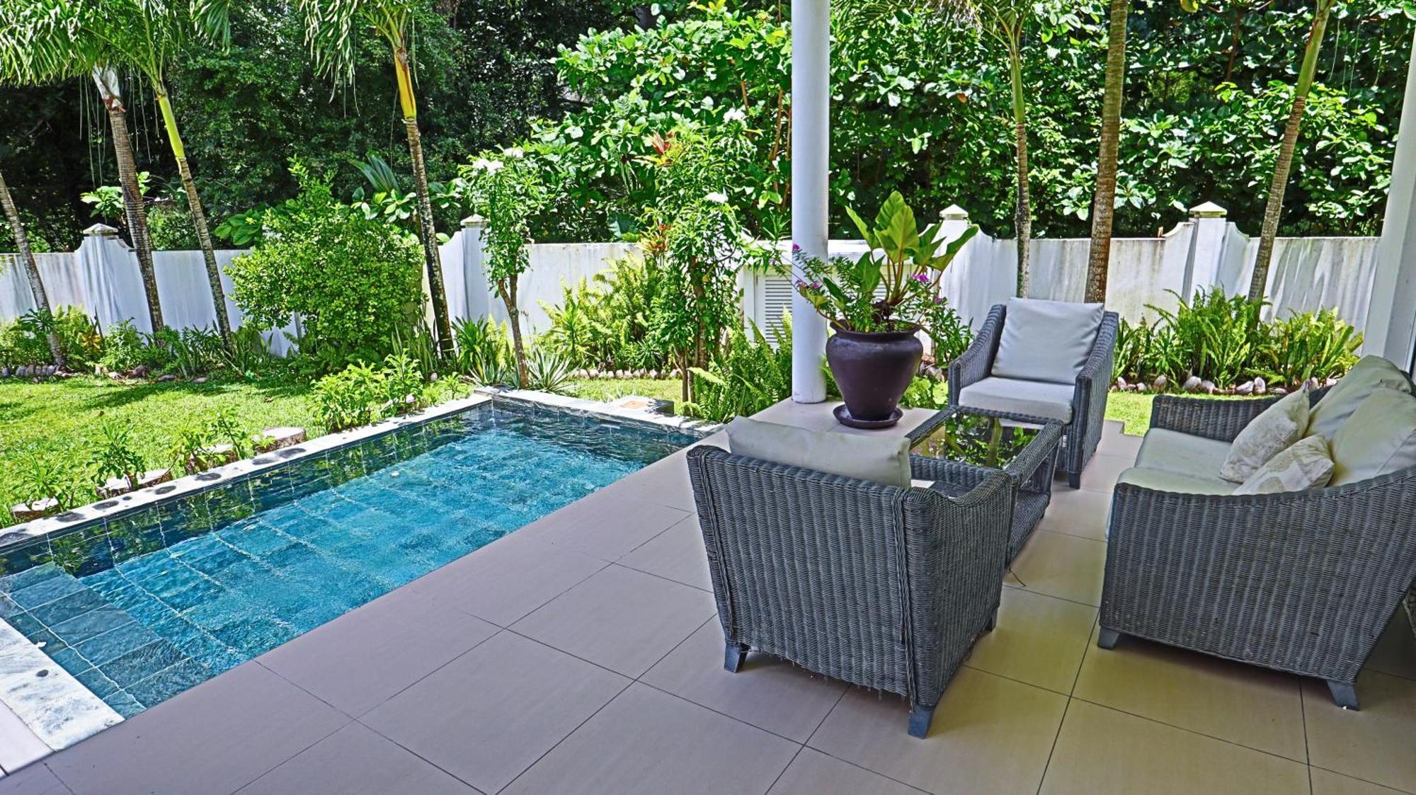 Villa Blanc - Chateau Elysium Beau Vallon  Buitenkant foto