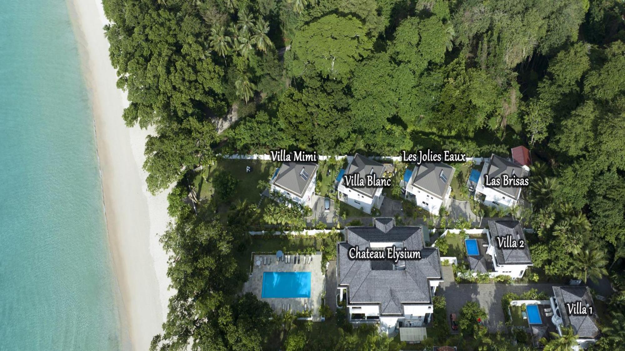 Villa Blanc - Chateau Elysium Beau Vallon  Buitenkant foto